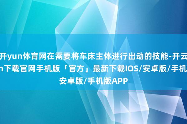 开yun体育网在需要将车床主体进行出动的技能-开云kaiyun下载官网手机版「官方」最新下载IOS/安卓版/手机版APP